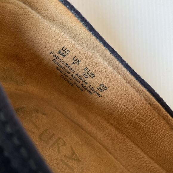 Naturalizer Comfort Slip-On Shoes Navy Blue Black Size 9M Casual Work Walking - Picture 10 of 10